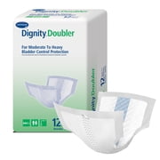 Hartman Dignity Doubler XL Unisex Continence Bladder Control Pads with Super-Absorbent Core، 24 x 13، 12 Count، 1 Pack