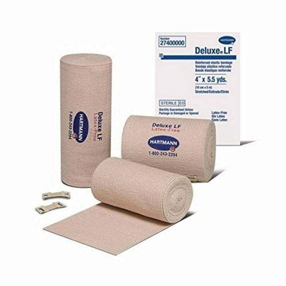 Hartmann 38610000 Elastic Bandage Deluxe LF 6 Inch X 11 Yard (Box of 6)