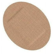 Hartmann 46150000 USA Flex-Band Fabric Adhesive Bandages, 1  x 1 Oval, 100 bx