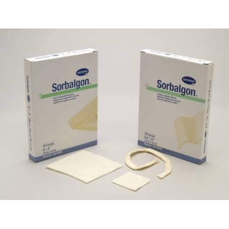 Hartmann 49210 Calcium Alginate Dressing Sorbalgon, 4" x 4", 1 Each