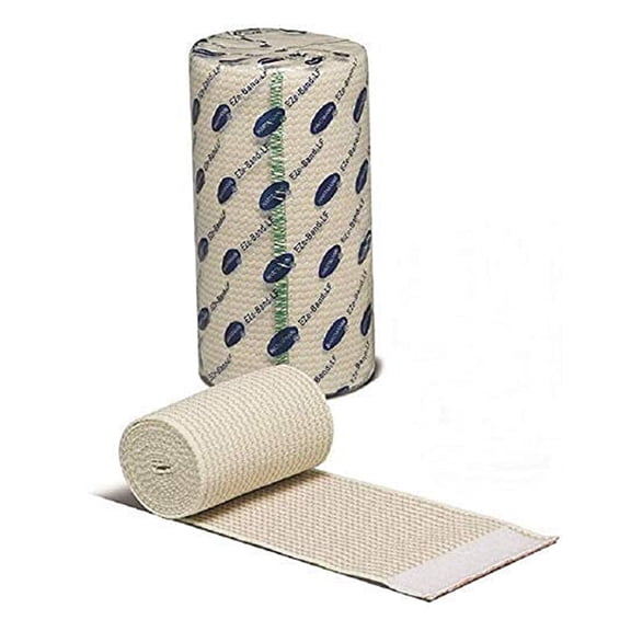 Hartmann EZe-Band Elastic Bandages, Non-Sterile, Beige, 6 in x 5 1/2 yds, 10 Count, 1 Pack