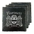 thumbnail image 1 of Hartnett Irish Coat of Arms Slate Coasters - Set of 4, 1 of 1
