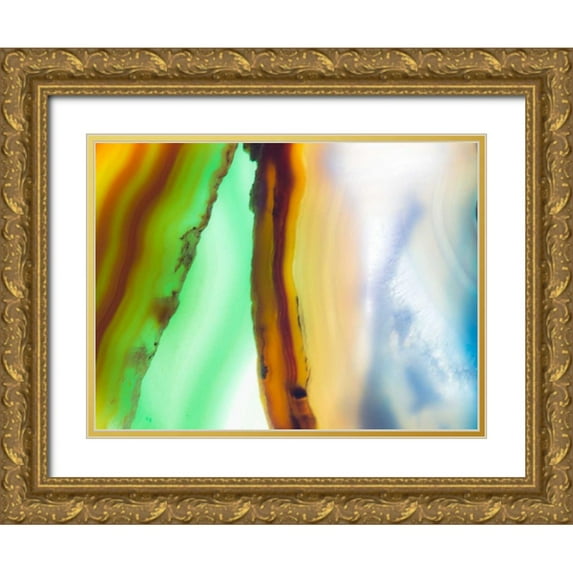 Hartson-Weddle, Ryan 24x19 Gold Ornate Wood Framed with Double Matting Museum Art Print Titled - Level XIII