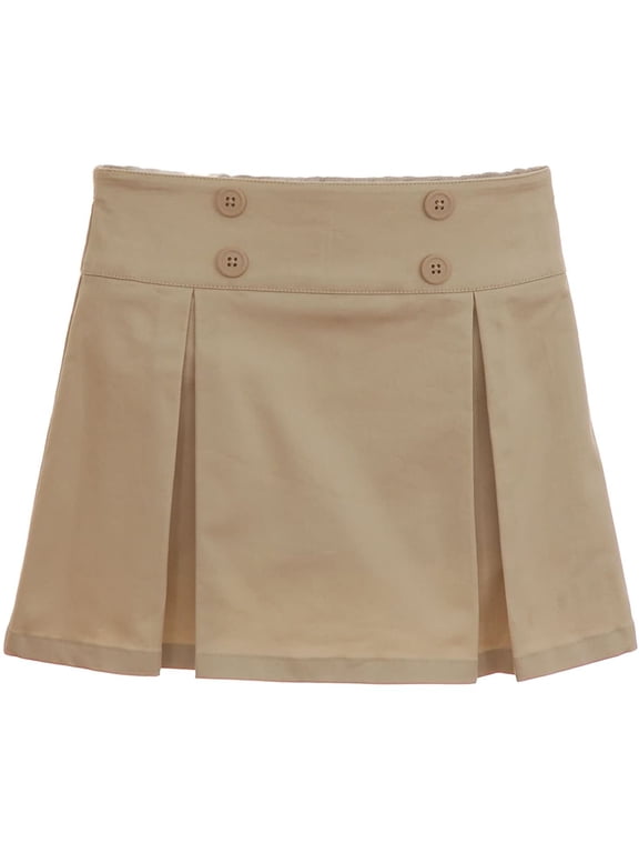 Stretch Cotton Twill Skort