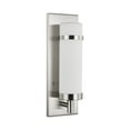 thumbnail image 1 of Hartwick Collection Brushed Nickel One-Light Wall Sconce, 1 of 11