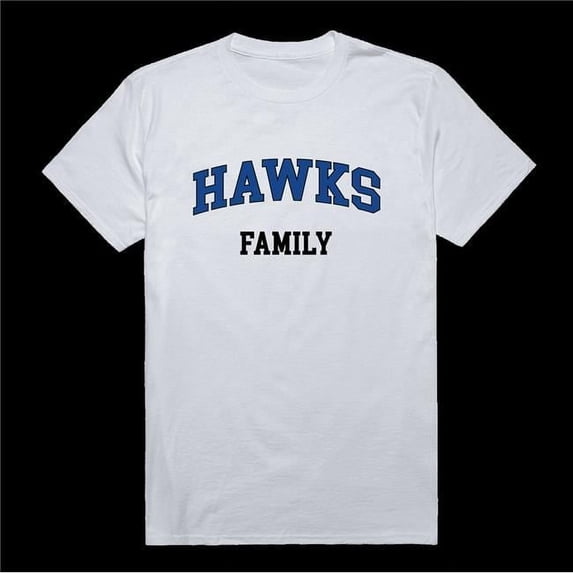 Hartwick College Hawks Family T-Shirt, White - Large
