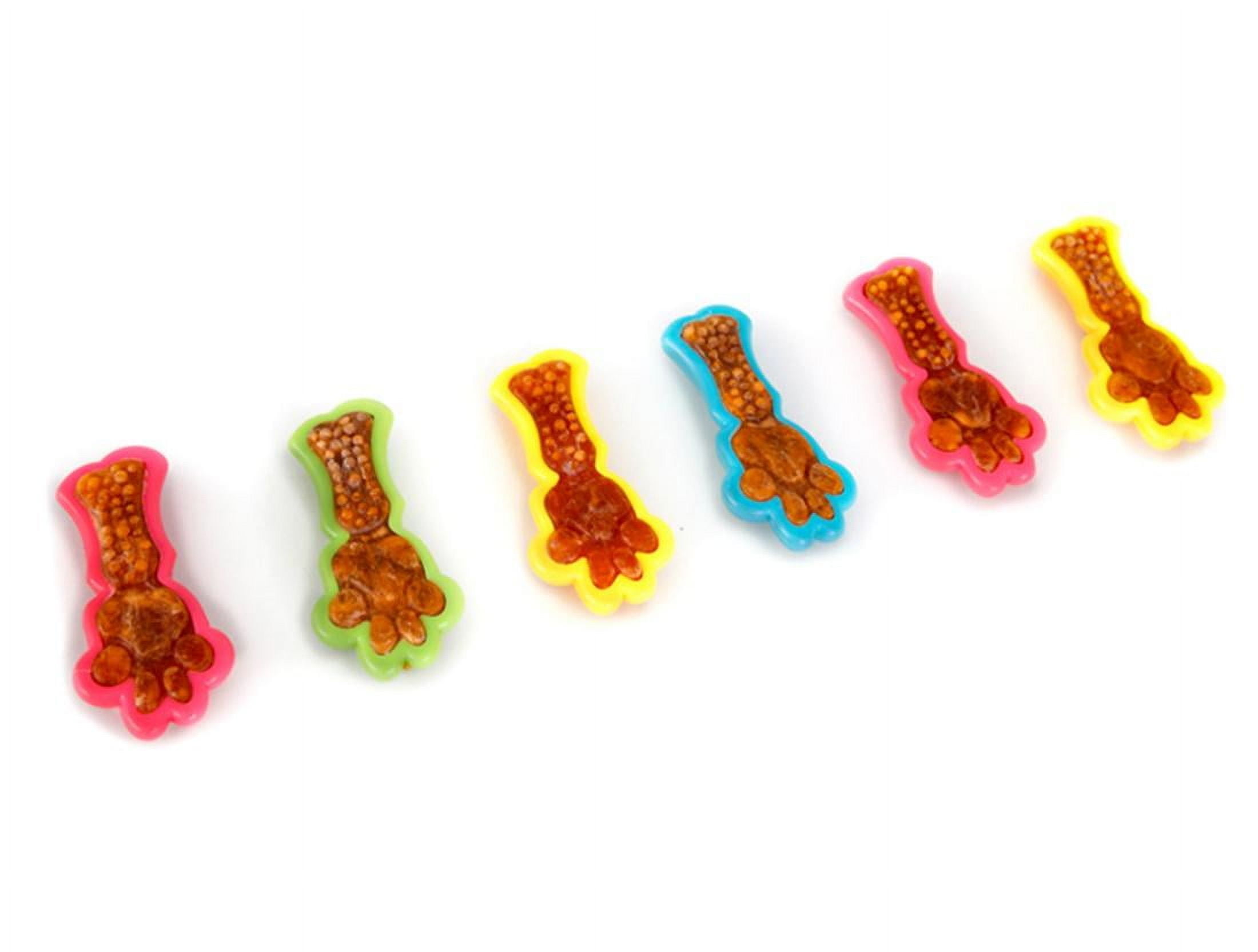 Hartz Chew 'n Clean Extra Small Dental Duo Dog Chew Toy and Bacon Flavored Treat, Nylon, 6 Pack