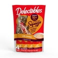 thumbnail image 1 of Hartz Delectables Squeeze Up Lickable Wet Cat Treats, Chicken Senior 10+ Years, 4 Pack, 1 of 9