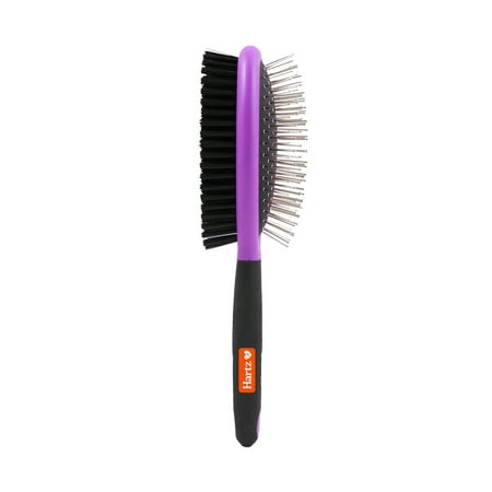 Hartz Groomer's Best Combo Grooming Brush for Dogs