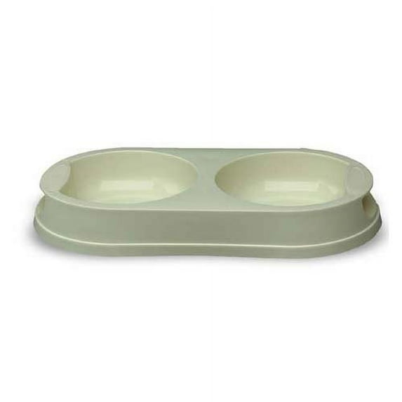 Hartz Double Diner Pet Dish for Cats or Small Dogs