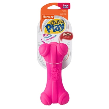 Hartz Dura Play Bone Dog Toy, Large, Color Will Vary,