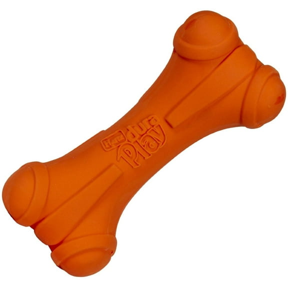 Hartz Dura Play Bone with Power Play Core, orange, Medium (2 Pack)