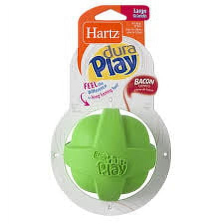 Hartz Dura Play Large Ball Dog Toy (Colors May Vary) (Pack of 3)