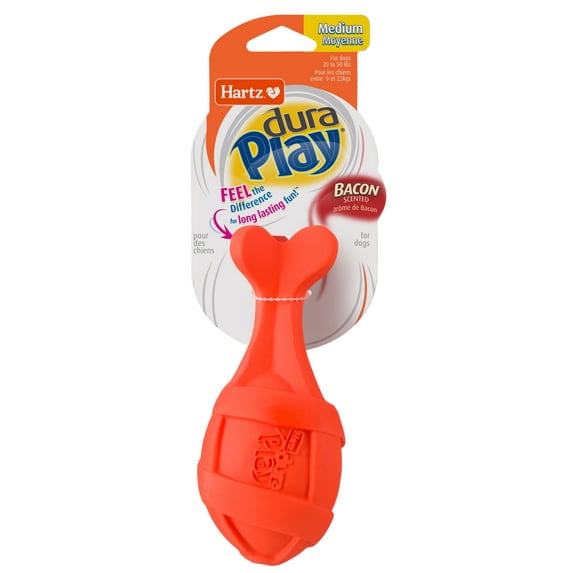 Hartz Dura Play Rocket Dog Toy, Medium, Latex, Color May Vary