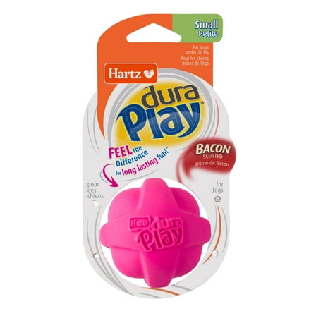 Hartz Dura Play Small Ball Dog Toy, Latex, 1ct