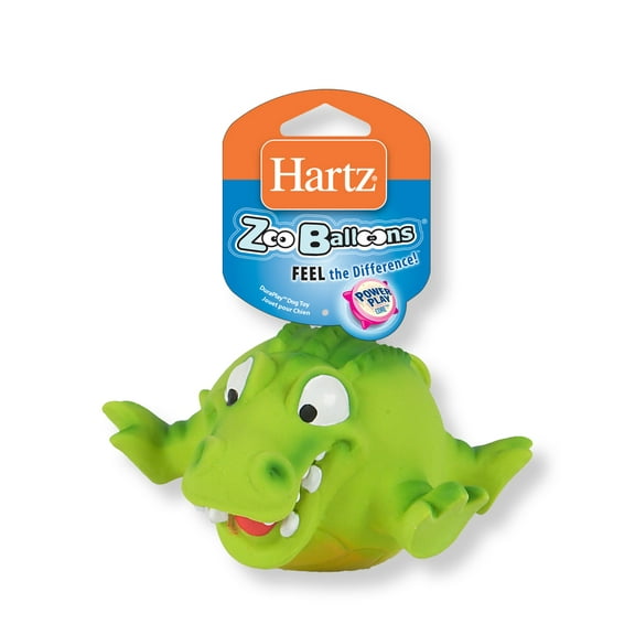 Hartz Dura Play Zoo Balloons Dog Toy, Latex, Animal May Vary