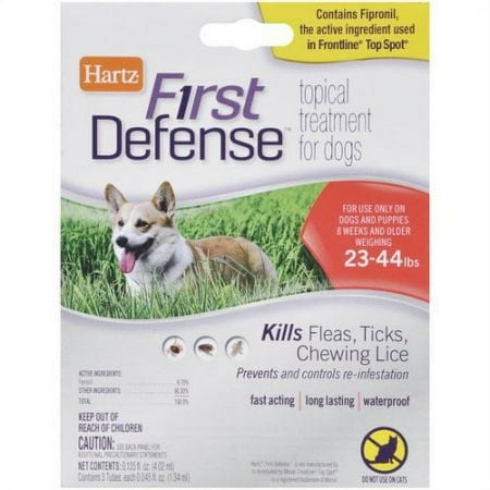 Hartz First Defense Flea & Tick Treatment for Dogs 23-44 lbs