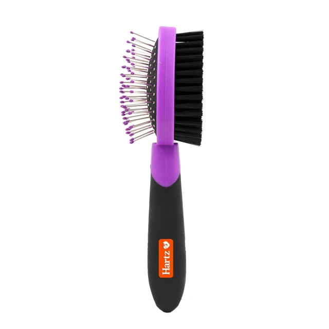 Hartz Groomer's Best Combo Grooming Brush for Cats and Small Dogs