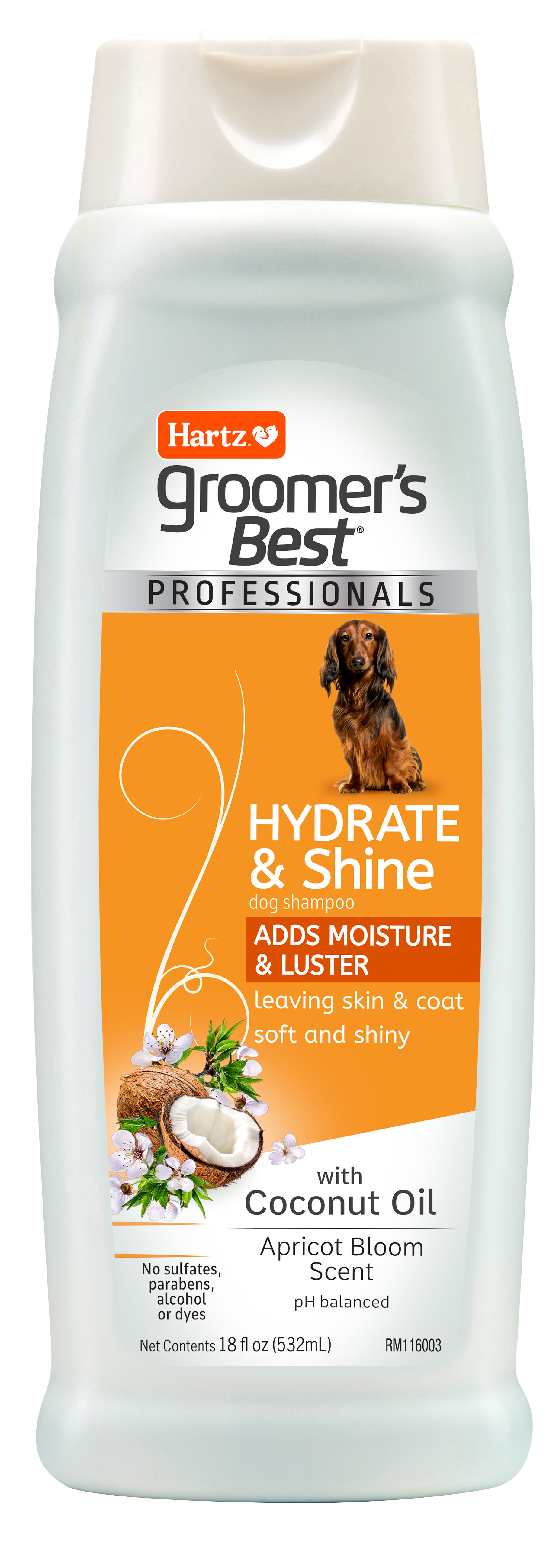 Hartz Groomer's Best Whitening Dog Shampoo, 18oz.