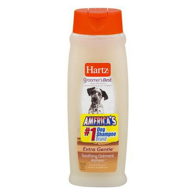 Hartz Groomer s Best Soothing Oatmeal Dog Shampoo Buttermilk 18 fl oz 4 Pack