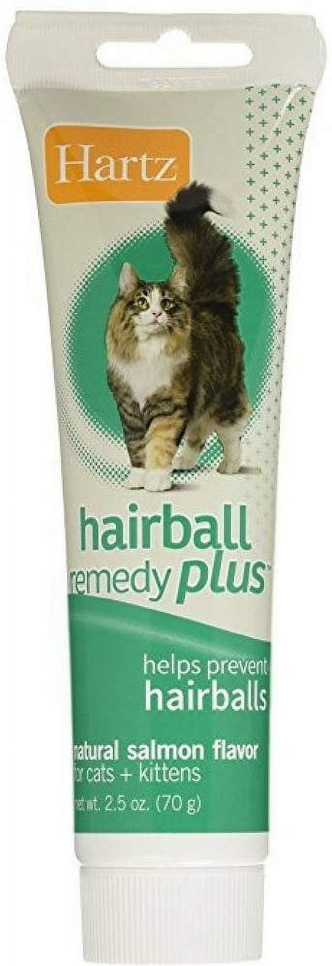 Hartz Hairball Remedy Plus Paste for Cats, Pack of 6, 2.50 oz.