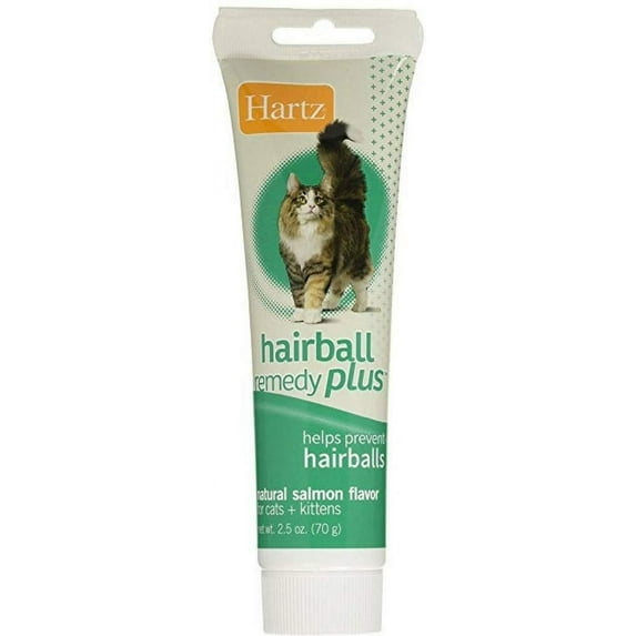 Hartz Hairball Remedy Plus Paste for Cats, Pack of 6, 2.50 oz.