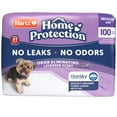 thumbnail image 1 of Hartz Home Protection Lavender Scent Odor-Eliminating Dog Pads, Regular Size, 21 in x 21 in, 100ct, 1 of 10