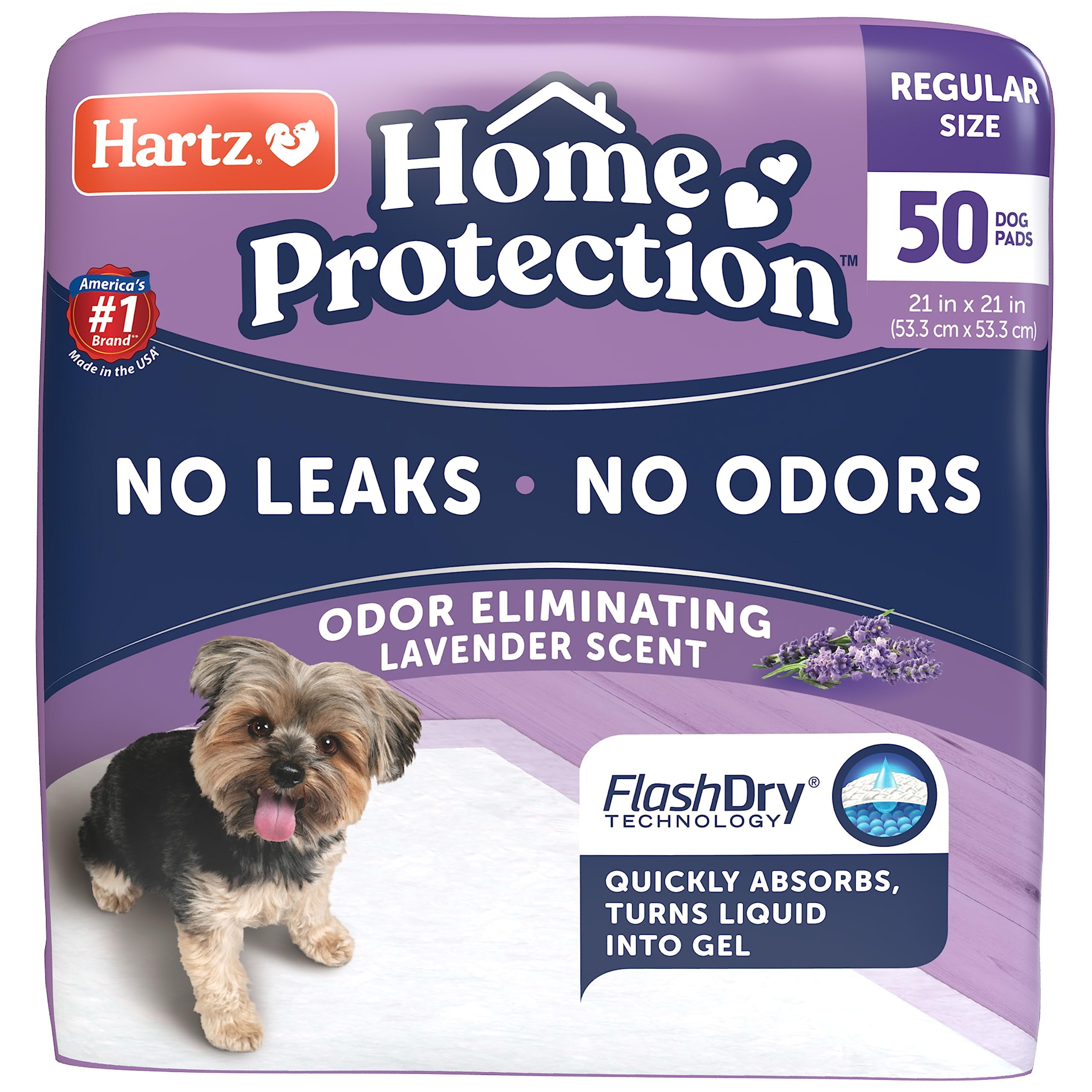 Extra Large Lavender Scent Odor-Eliminating Dog Training Pads