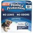 Hartz Home Protection Unscented Dog Pads, 21 in x 21 in, 50ct