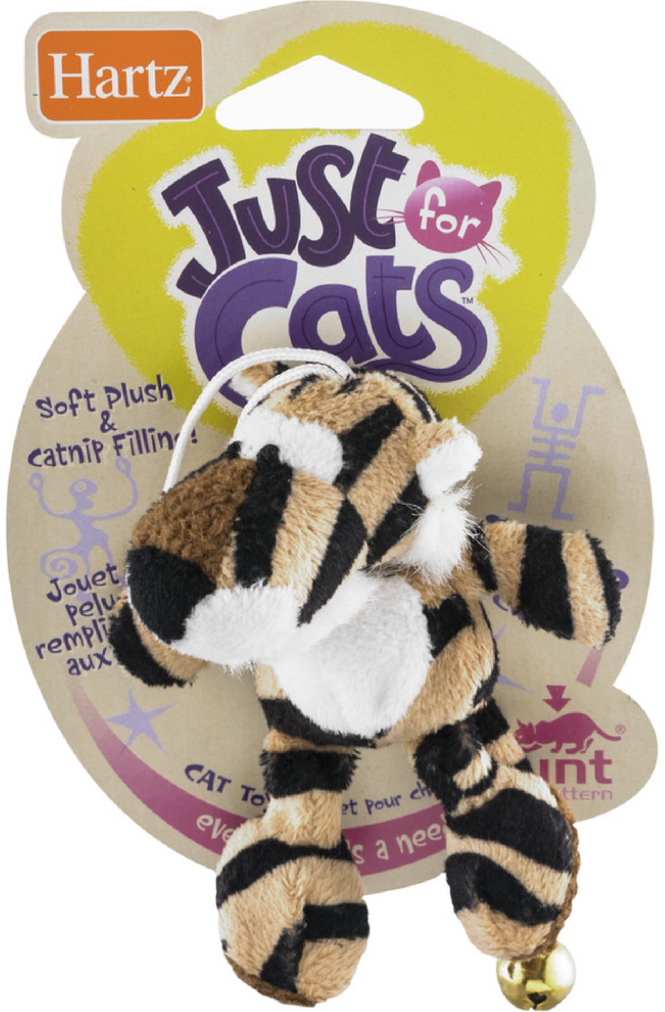 Hartz Jungle Cats With Catnip Toy 1 ea