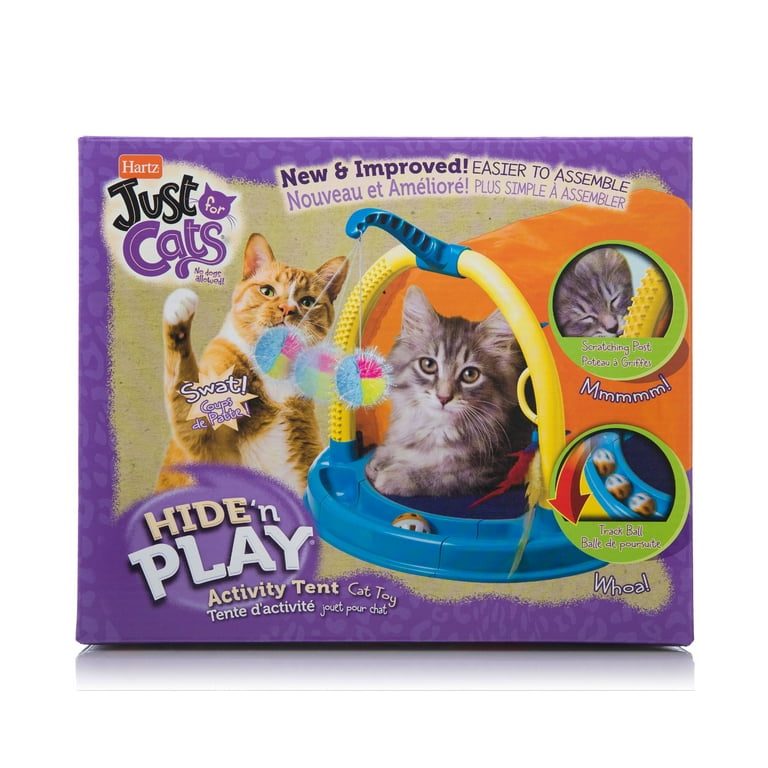 Just for cats hide and play activity tent hotsell