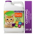 Hartz MultiCat Strong Lavender Scent Clumping Cat Litter, 20 lb