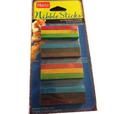 Hartz Nibble Sticks for Hamsters, Gerbils & Other Small Animals - 12 CT