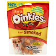 thumbnail image 1 of Hartz Oinkies Pig Skin Real Smoked Flavor Mini Bones, 8.4 oz, 1 of 4