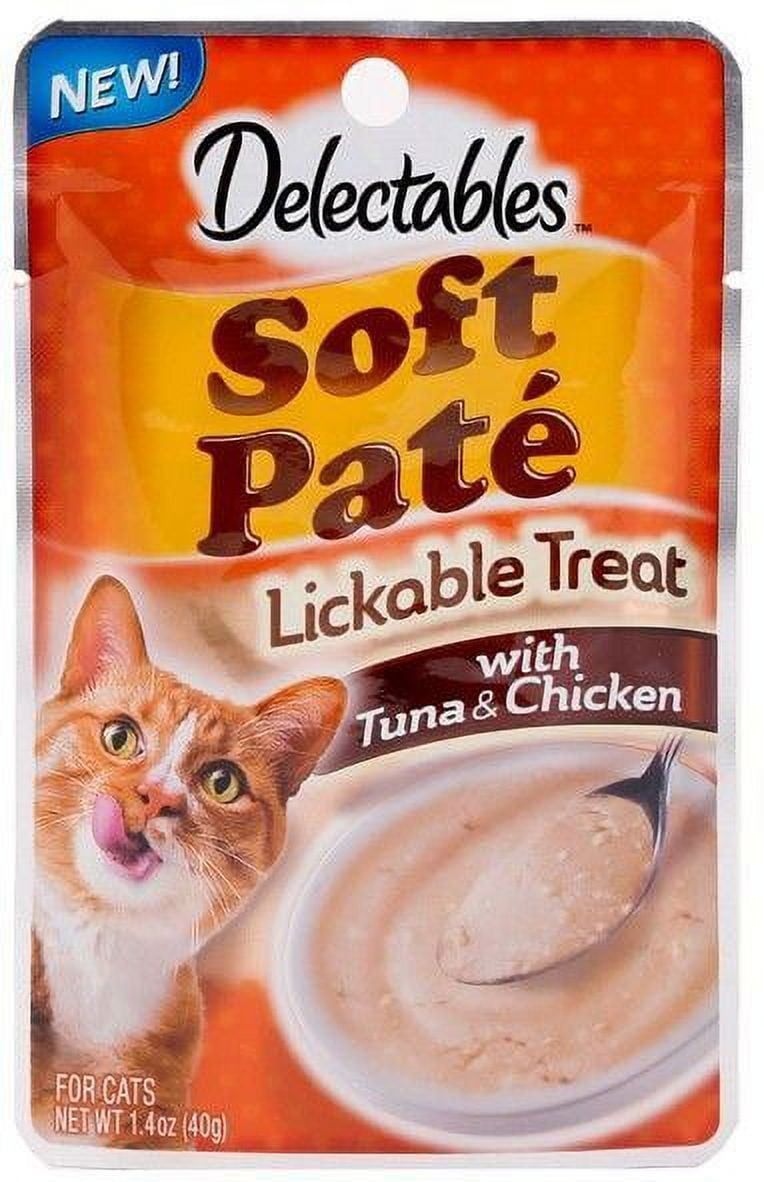 Hartz Soft Pate Lickable Treat for Cats Tuna and Chicken, 1.4 oz