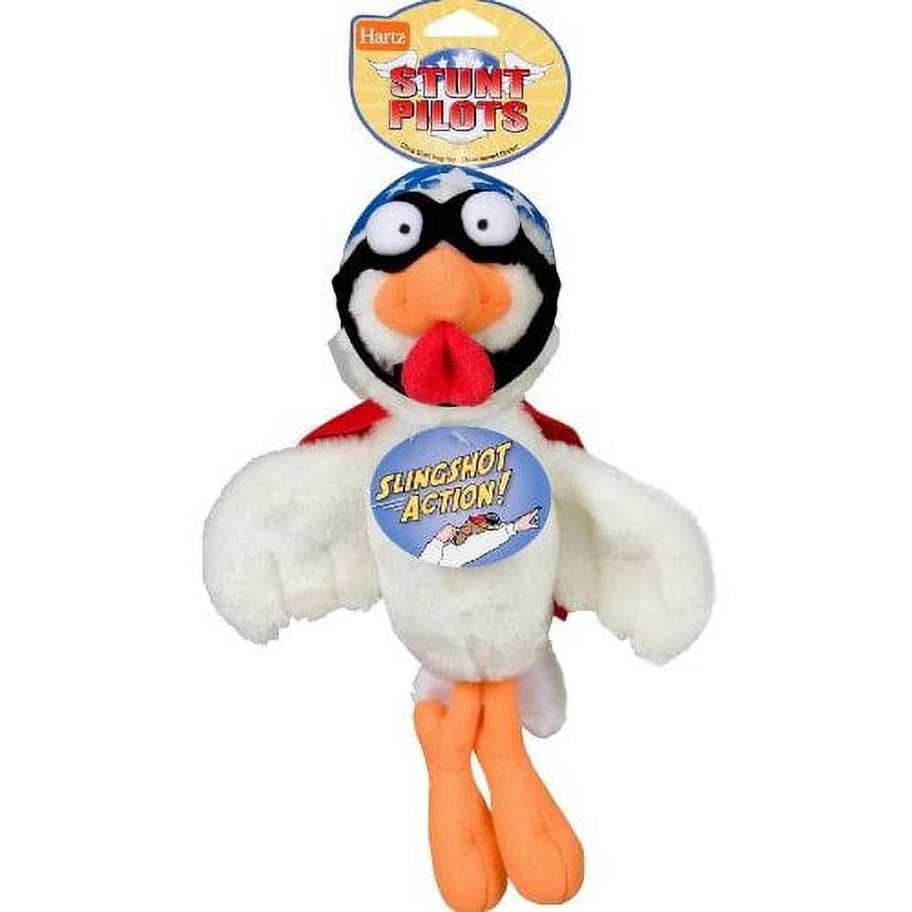 Hartz Stunt Pilots Plush Dog Toy with Motion Activated Sounds, Large