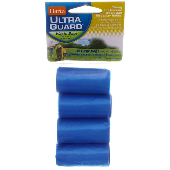 Hartz Ultra Guard Waste Bags - 120 CT
