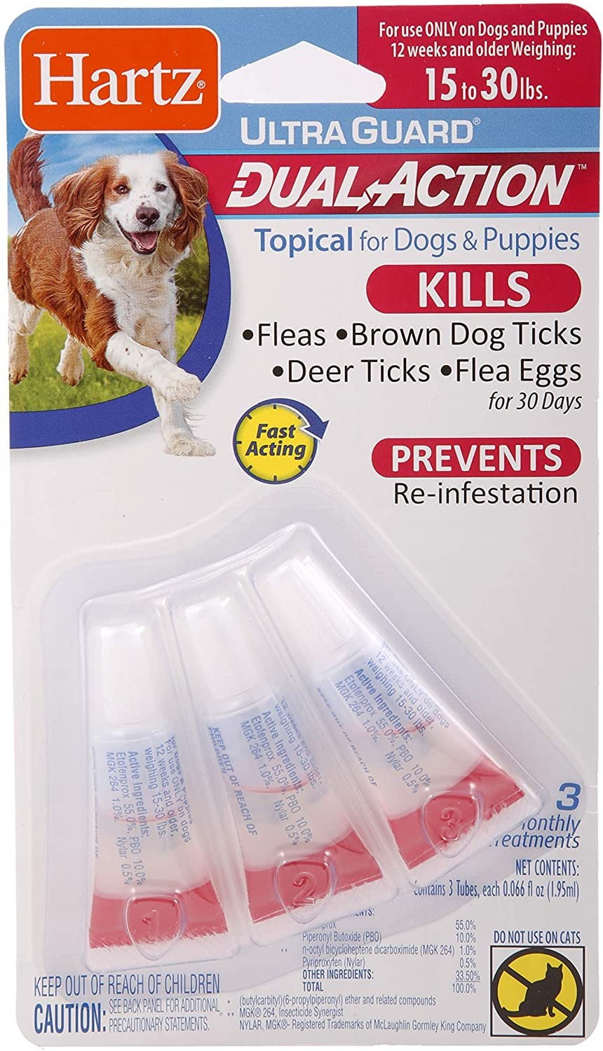 Hartz dual action topical hot sale