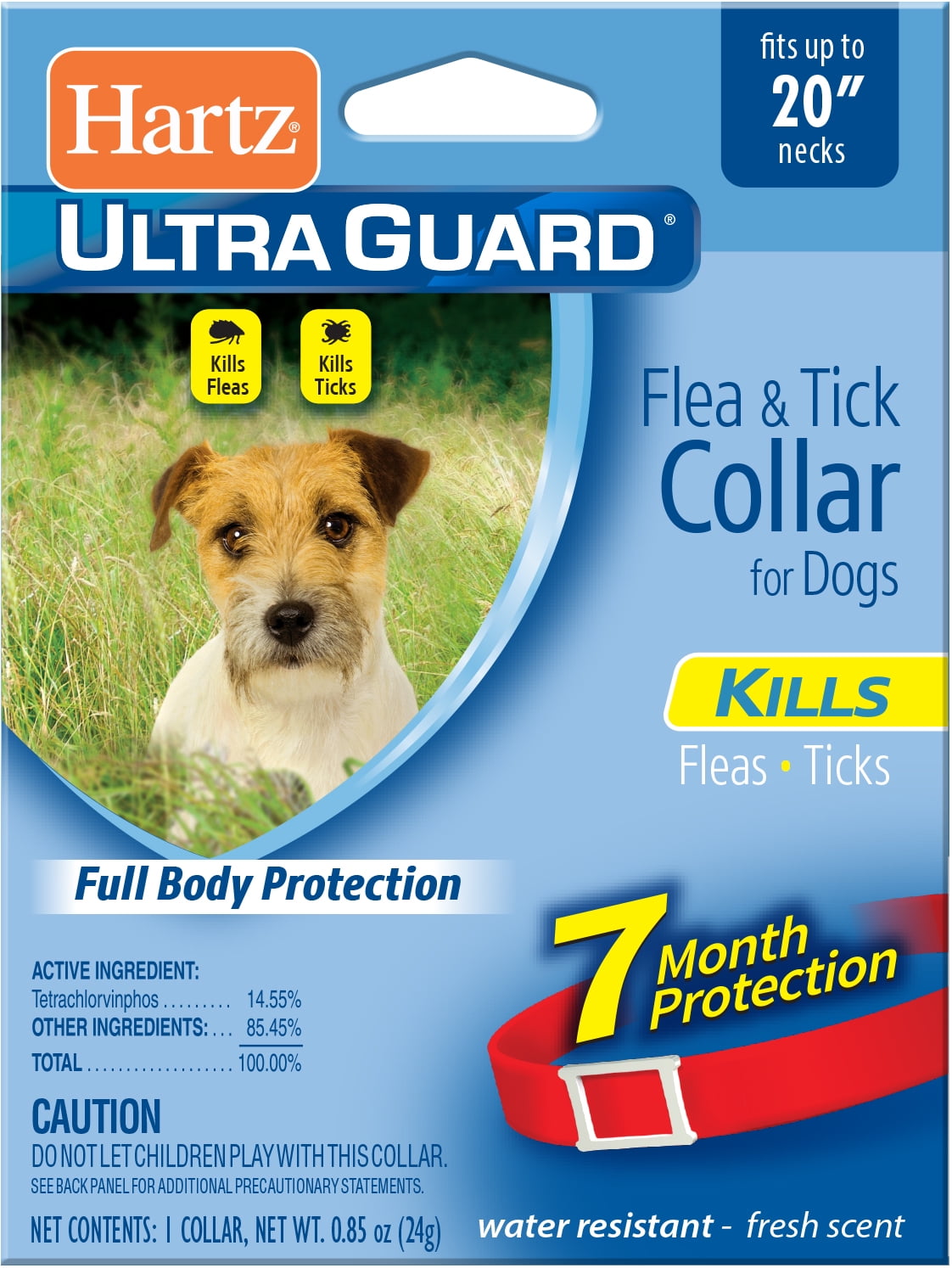 Hartz UltraGuard Flea u0026 Tick Collar for Dogs - Walmart.com