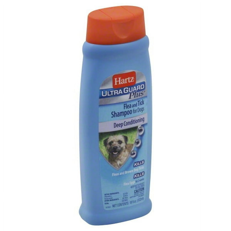 Hartz UltraGuard Plus Flea and Tick Dog Shampoo Coat Therapy