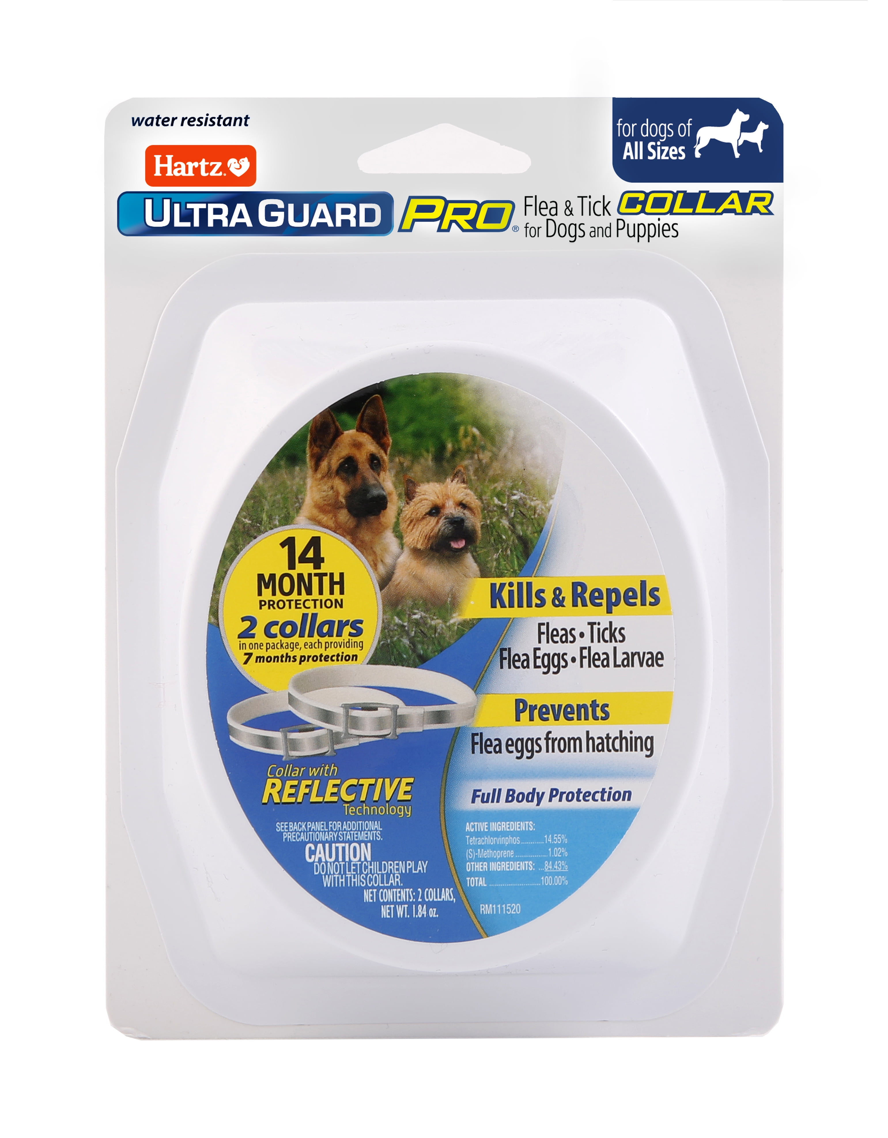 Hartz Ultraguard Flea And Tick Collar For Dogs Hartz UltraGuard Pro Reflective Flea & Tick Collar for Dogs and Puppies