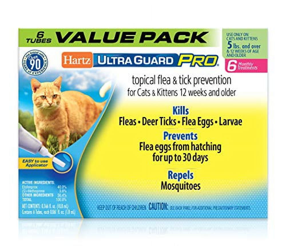 Hartz UltraGuard Pro Topical Flea & Tick Prevention for Cats & Kittens