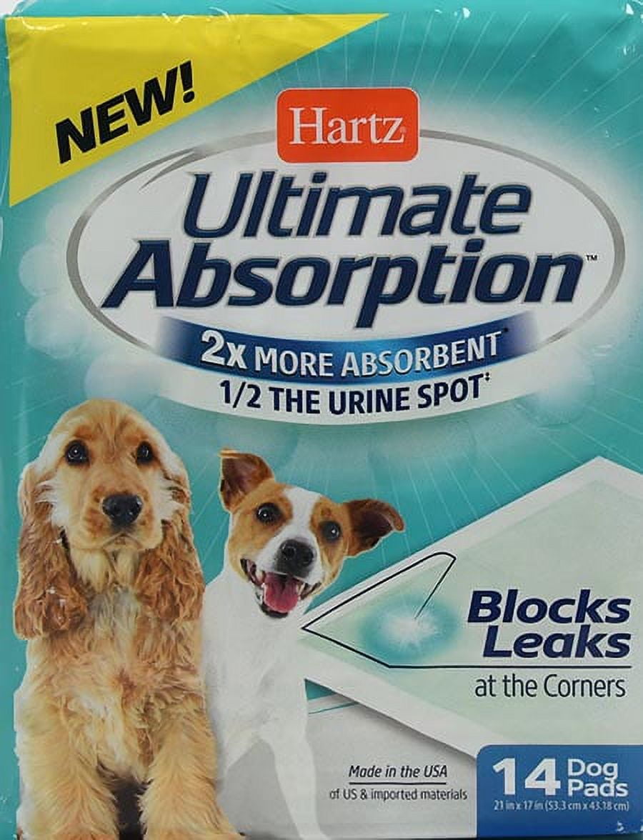 Hartz ultimate absorption. 21 in x 17 in, 14 count