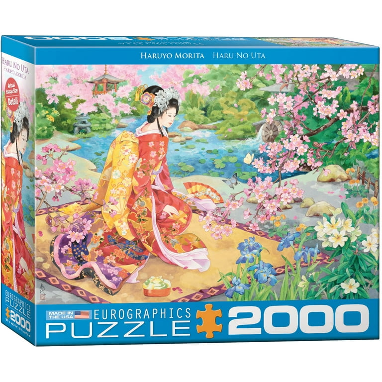 Haru No Uta Japanese Art 2000-Piece Puzzle - Walmart.com
