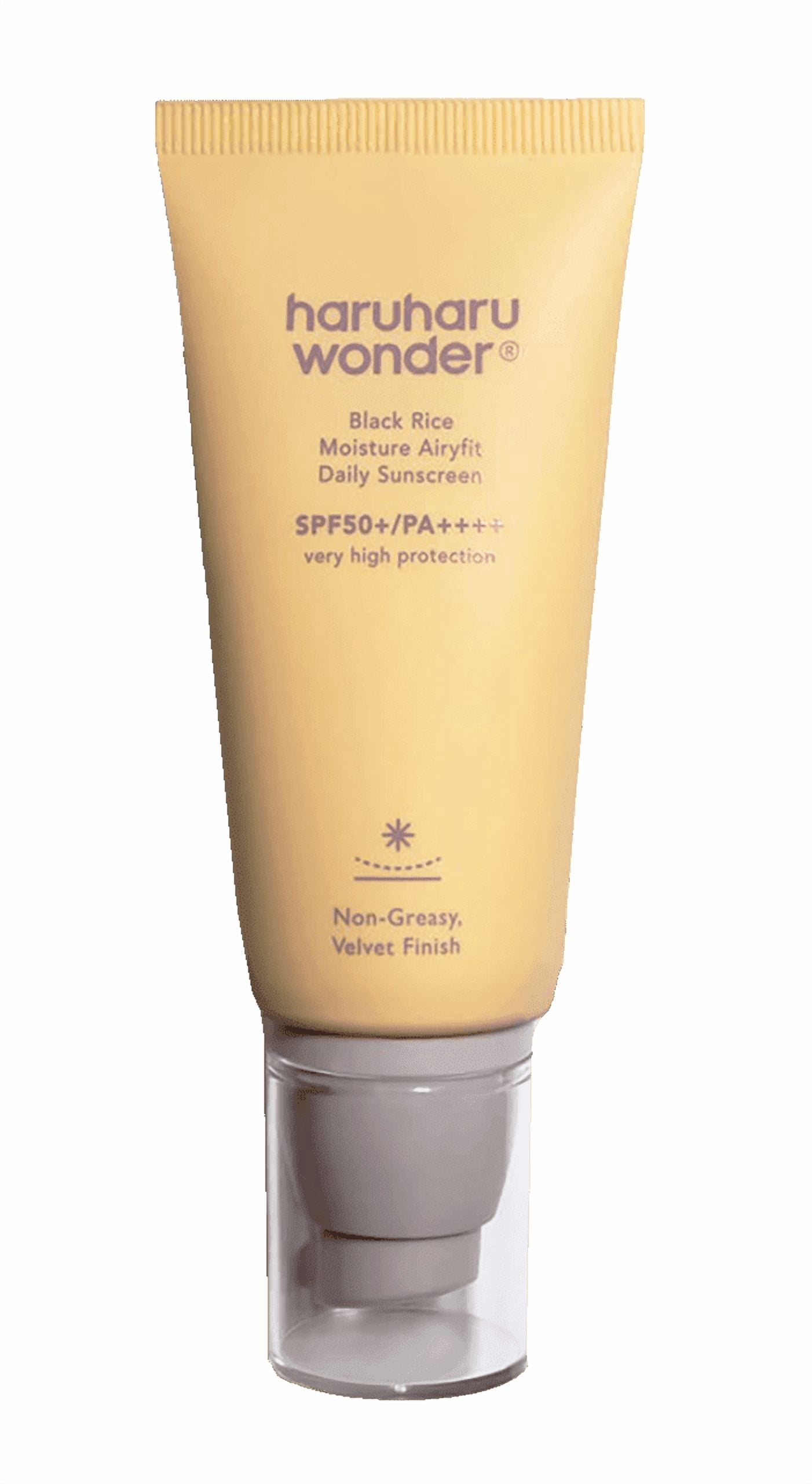 Haruharu Wonder Black Rice Moisture AiryFit Daily Sunscreen SPF 50 - 1.69 oz