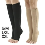 Harupink Compression Socks Fatigue Relief Calf Leg Foot Support Stockings S-XXL Men Women