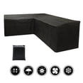 thumbnail image 1 of Harupink L-shaped Outdoor Waterproof Furniture Cover Garden Patio Sofa Protective Cover Dust Covers, 1 of 11