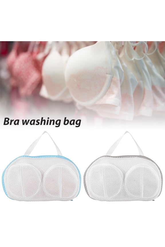 Harupink Portable Brassiere Cleaning Washing Bag Anti-deformation Bra Mesh Net Pouch Pocket