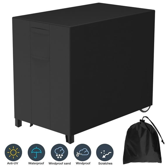 Harupink Prep Table Cover Portable Outdoor Table Cover, Heavy Duty Waterproof Polyester, Rip-Stop and Weather-Resistant,102×61×81cm for Patio Outdoor Kitchen