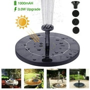 Harupink Solar Fountain Pump Water Fountain Floating Pump Kit Solar Fountain Garden Lawn